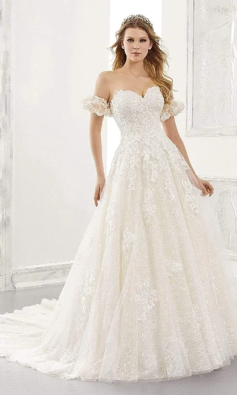 Trendsetting Threads Mori Lee Bridal - 2185 Abigail Wedding Dress