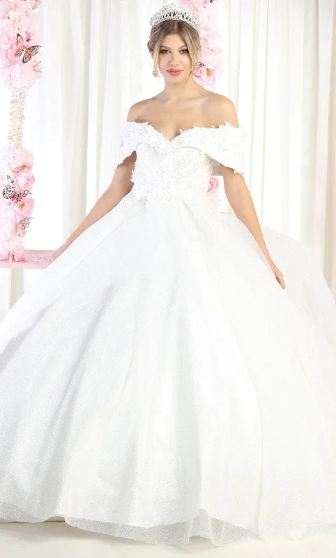 Valentine's Special May Queen LK165 - Applique Quinceanera Ballgown