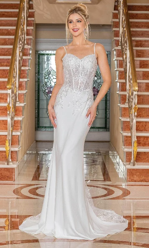 New Season Fashion Preview Dancing Queen 0204 - Sleeveless Sweetheart Wedding Gown