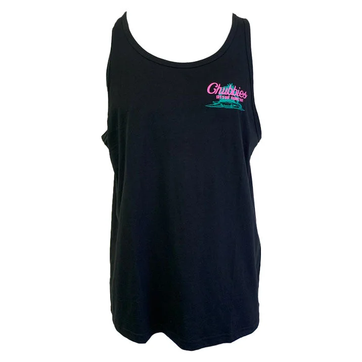 Fashion For Every Occasion Chubbies The Chubbies Brew Tank Top - Black - Solid