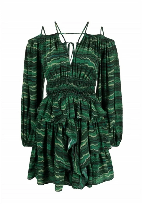 Stupidly Low Prices Women's Silvia Mini Dress In Peacock