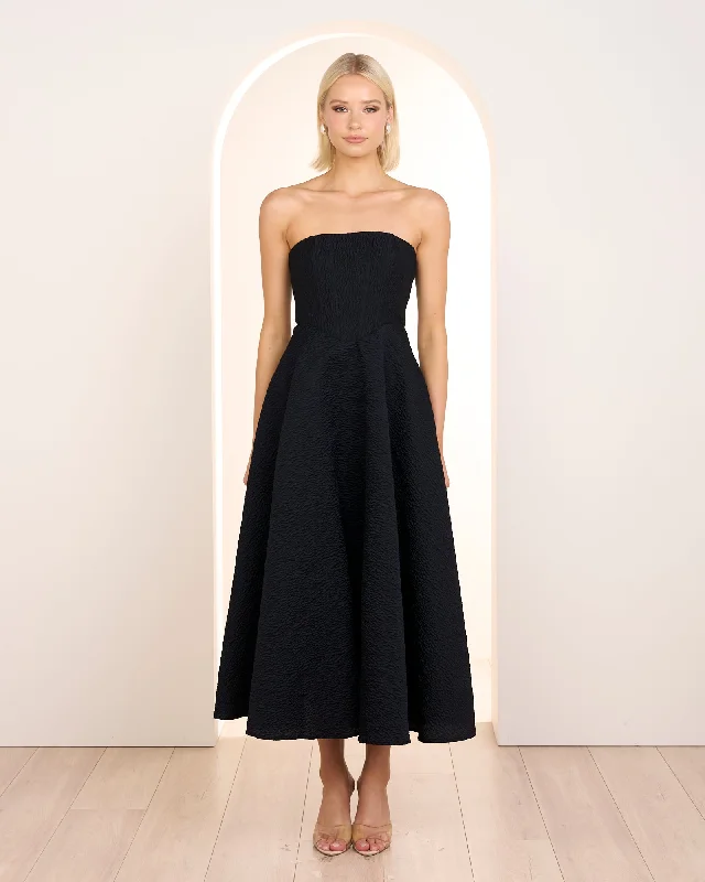 Premium Quality Garments Ima Strapless Midi Dress