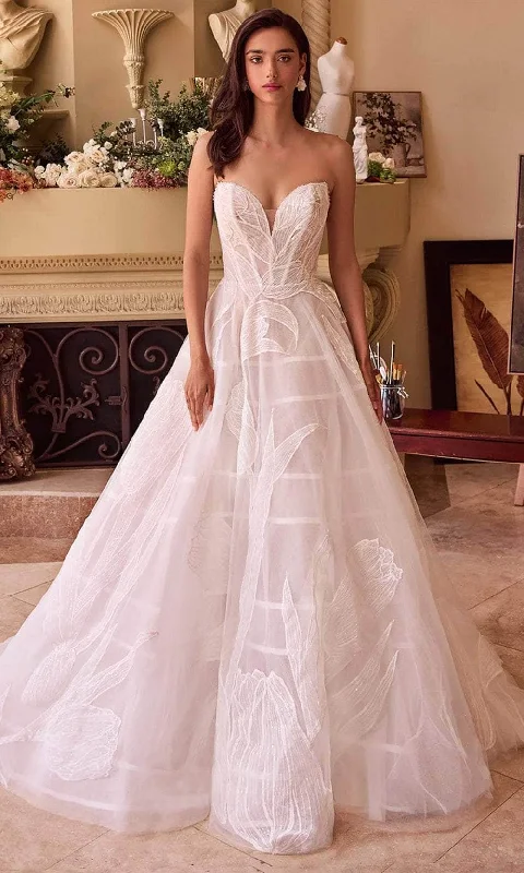 New Styles Just In Andrea and Leo WL043 - Tulip Embroidered Bridal Gown