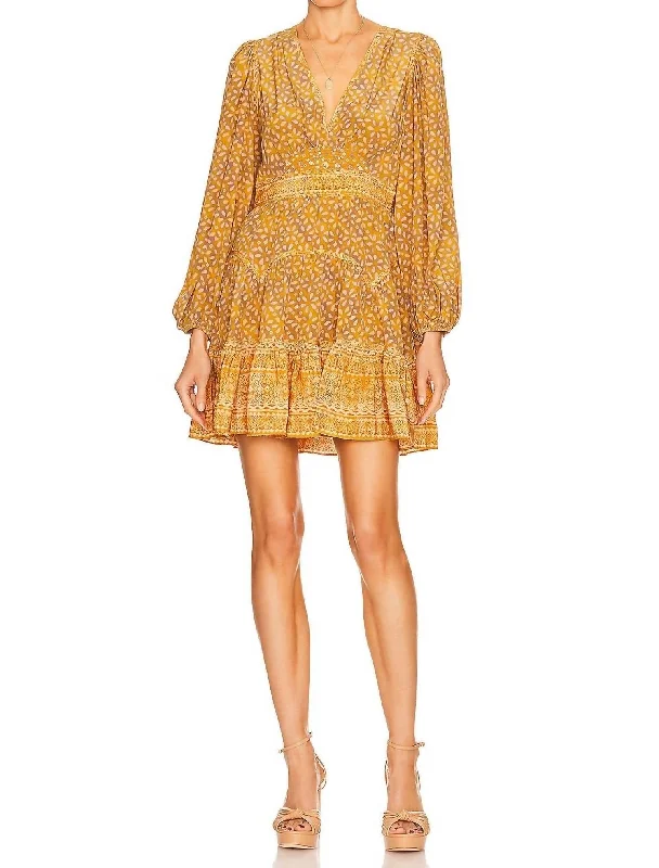 Special Offers, Don'T Miss Hayana Mini Dress In Citrine