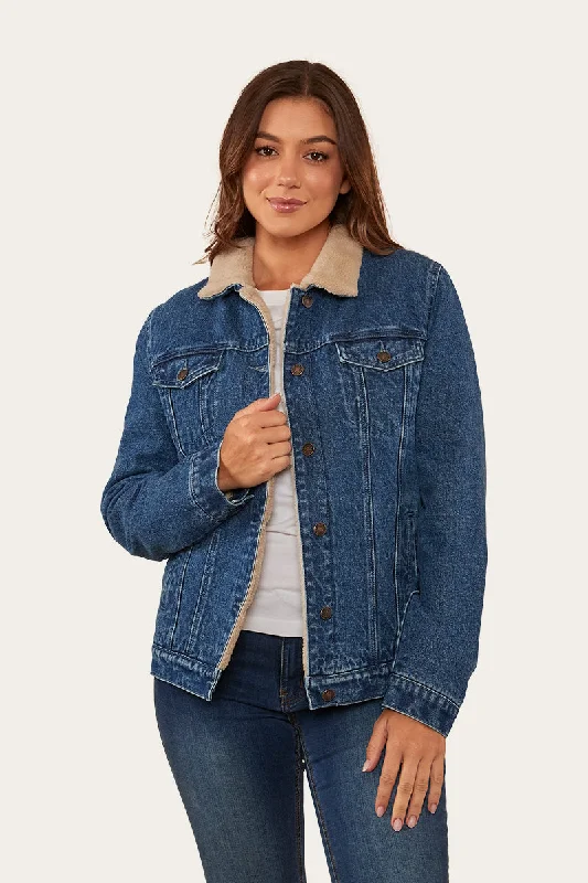 Versatile Wardrobe Essentials Killawarra Womens Jacket - Mid Wash Blue