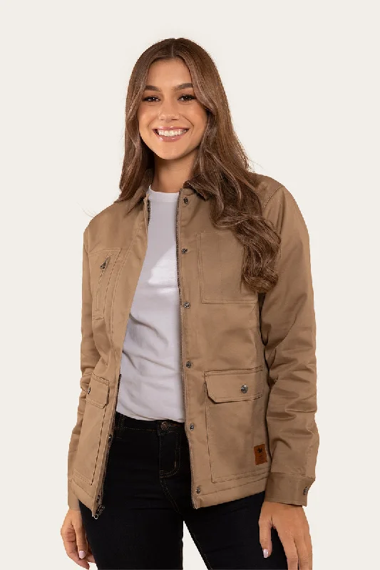 Exquisite Craftsmanship Venture Womens Jacket - Tan