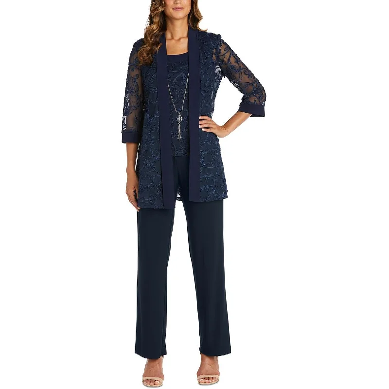 Urban Femme Streetwear Petites Womens 2PC Jacket Pant Suit