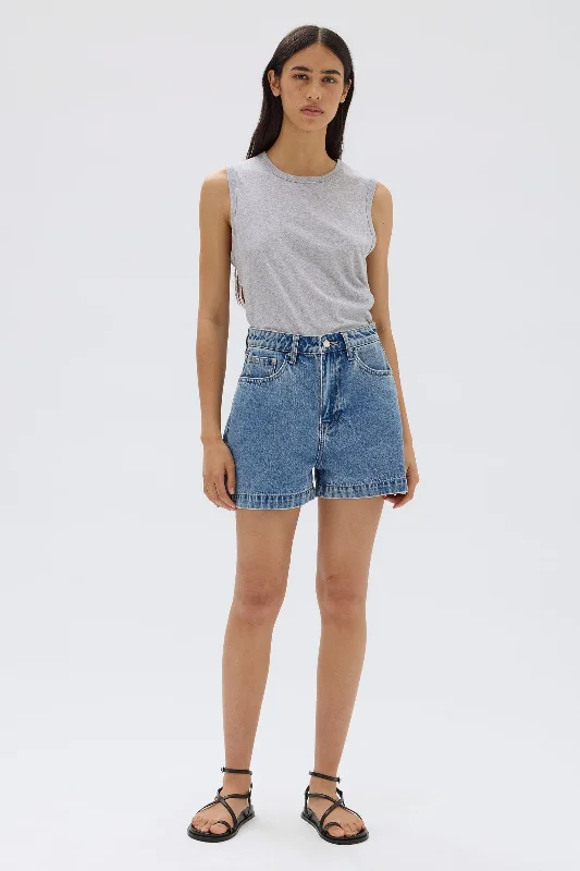 Style Upgrade Boxy Denim Short