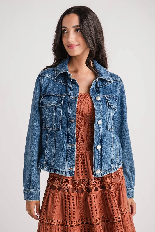 Comfort Centric Apparel Free People Jade Denim Jacket