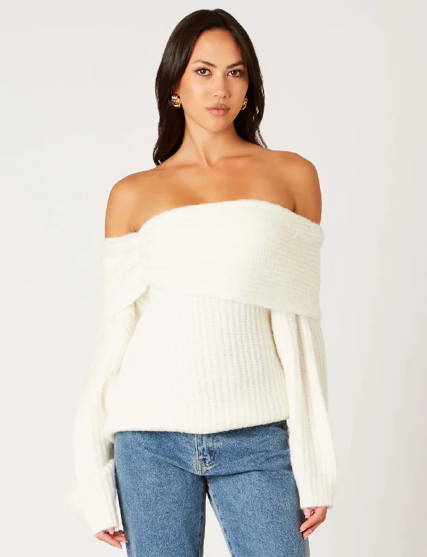 Shop Sales Momo Sweater, Ecru