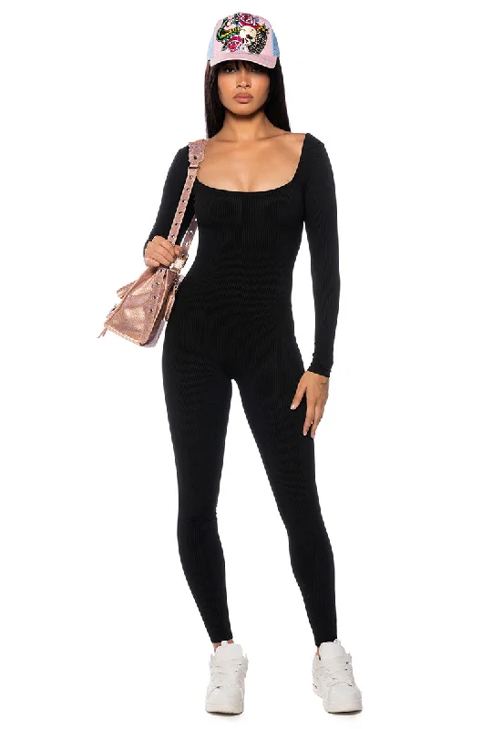 Stylish Savings PAXTON LONG SLEEVE CATSUIT