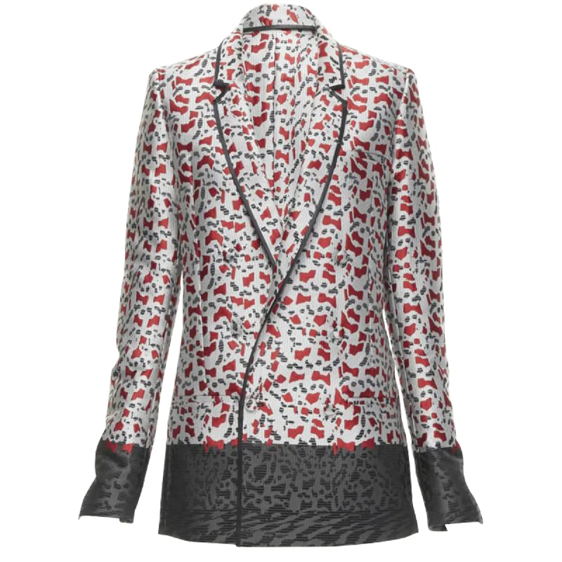 Season Sale Haider Ackermann marble jacquard blazer jacket