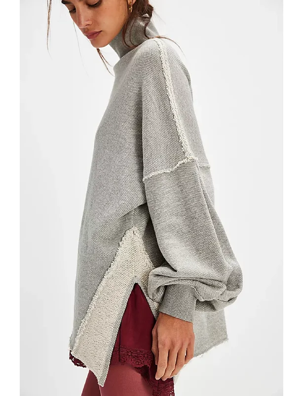 Discover Now Wonderful Pullover, Heather Grey