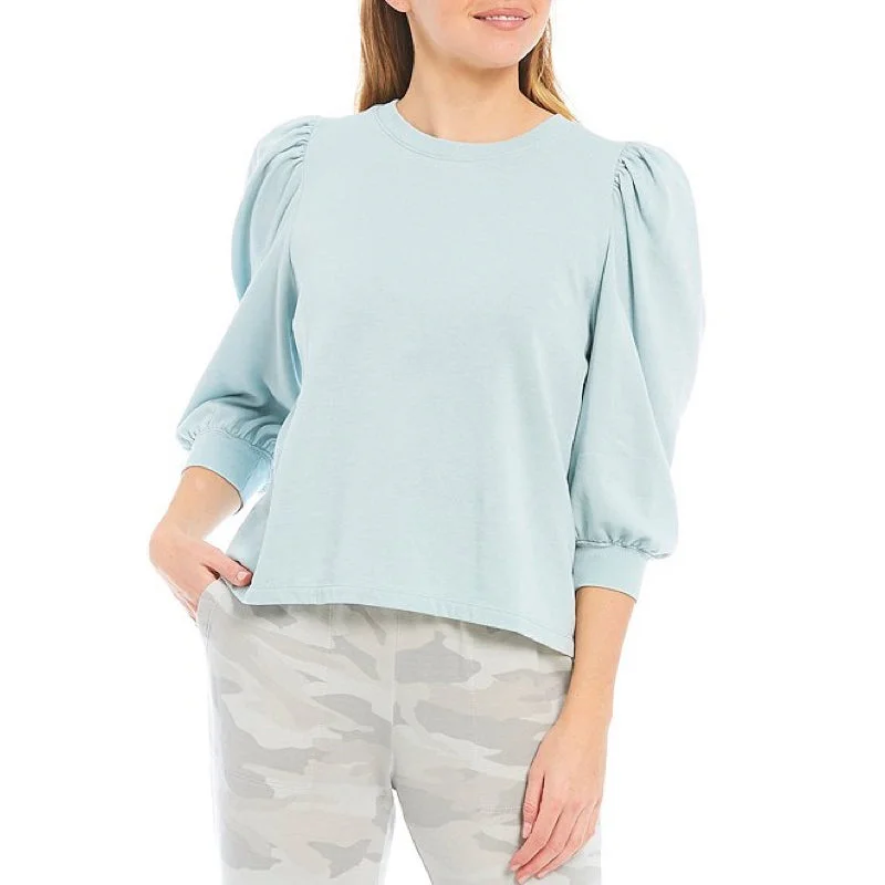 Unleash Your Fashion Mariposa Flounce Pullover (Mint)