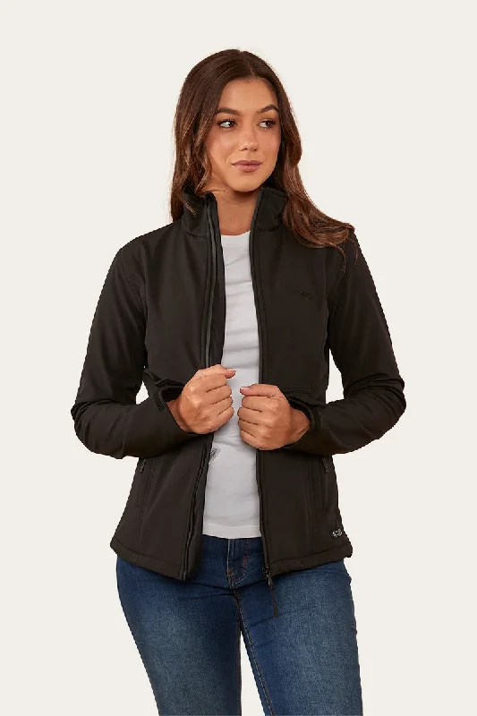 Elegant Styles Nowra Womens Windbreaker - Black