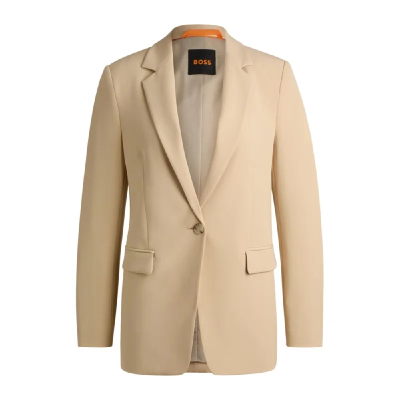 Elegant Simplicity Wardrobe Fitted blazer in stretch fabric