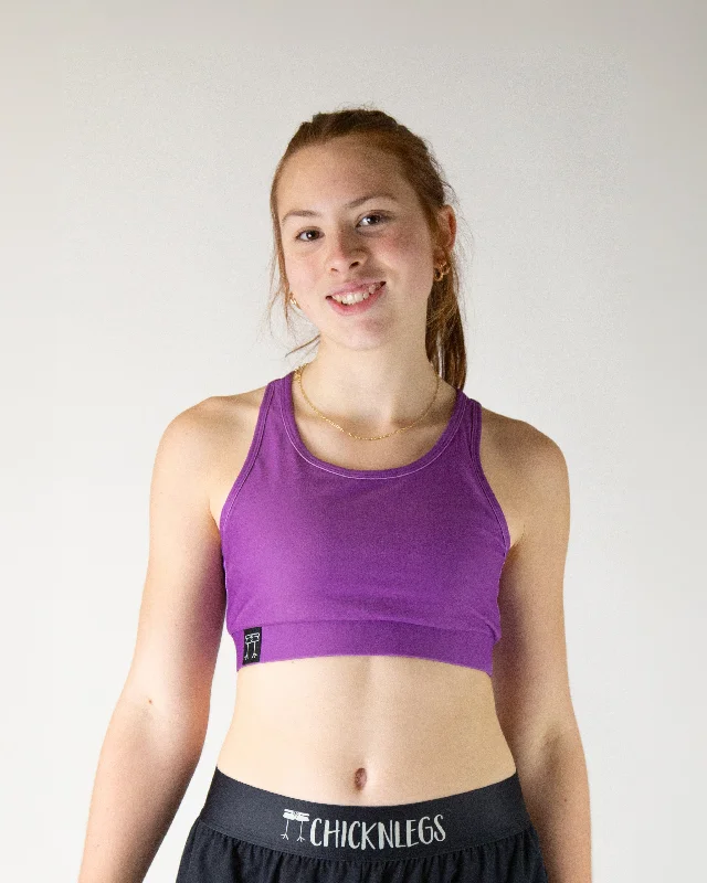 Fashion Forward Women's Deep Purple OG Sports Bra