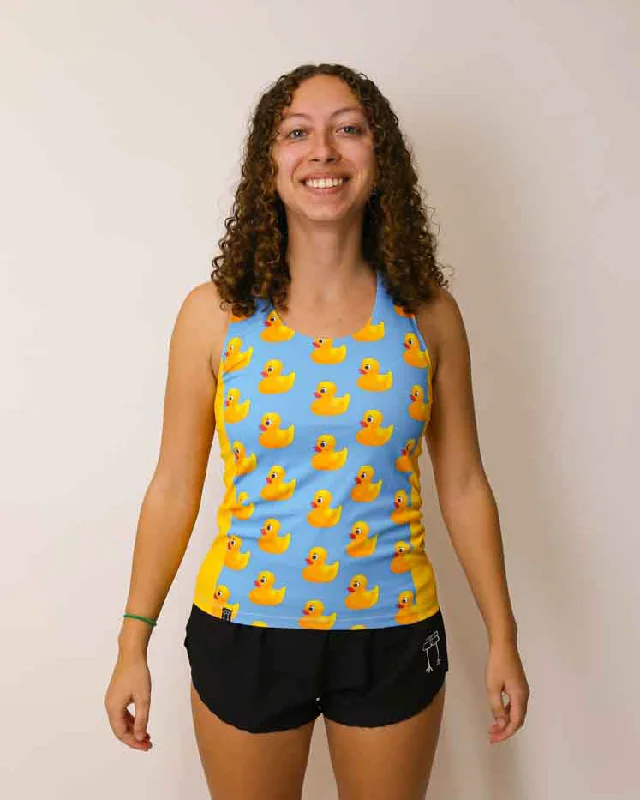 Vintage Charm Women's Rubber Ducky SP Performance Singlet