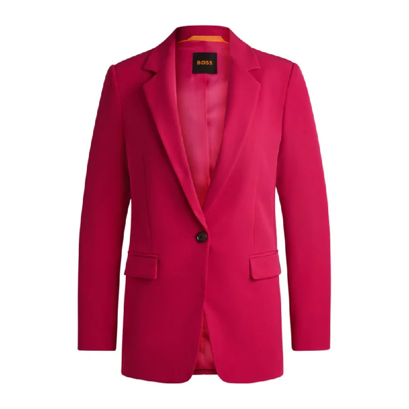 Stay Ahead In Style Fitted blazer in stretch fabric