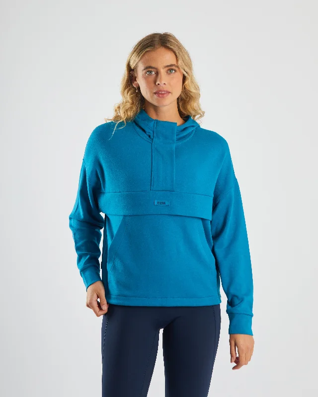 Style Beyond Borders Rio Half Zip Marine Teal