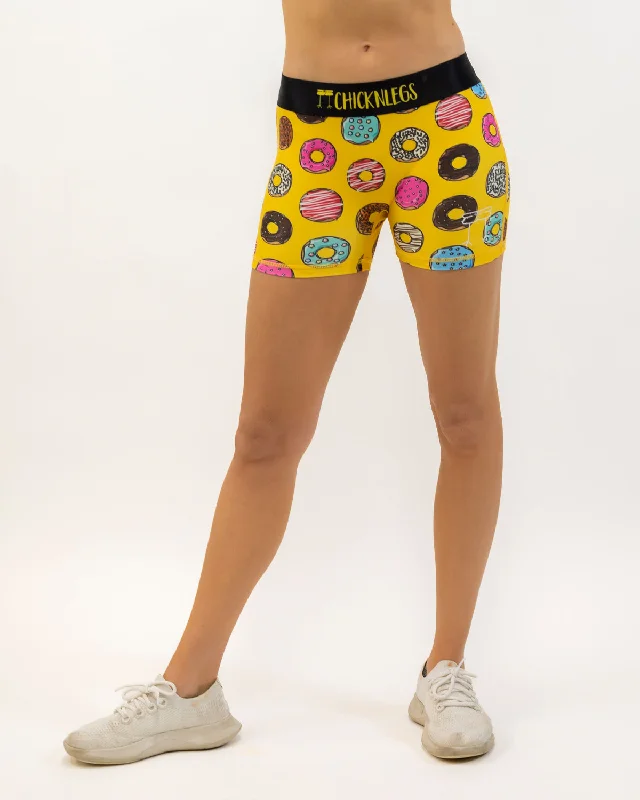 Limited - Edition Drops Women's Salty Donuts 3" Race Compression Shorts