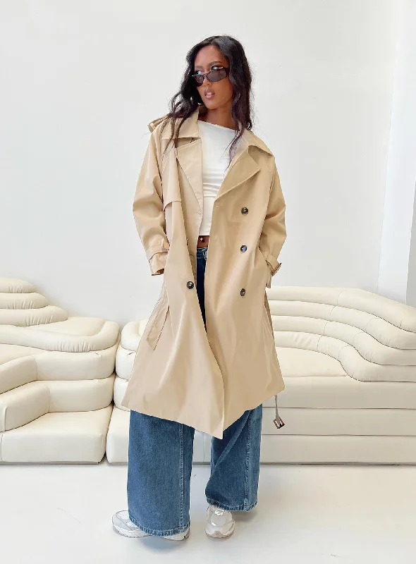 Seasonal Fashion Westwind Trench Coat Natural