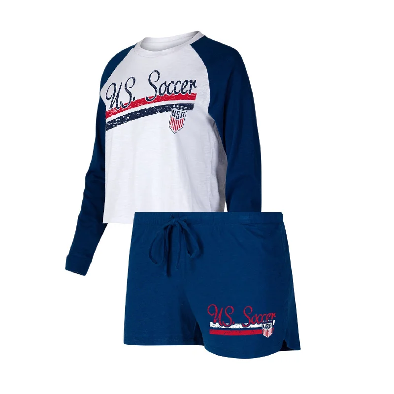 Sale Event, Prices Rock Women's Concepts Sports USWNT Long Sleeve Top and Short Set