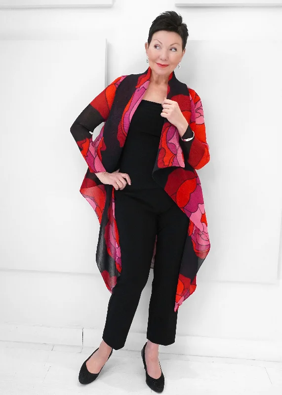 End Of Season Sale Alquema - Collare Coat Printed