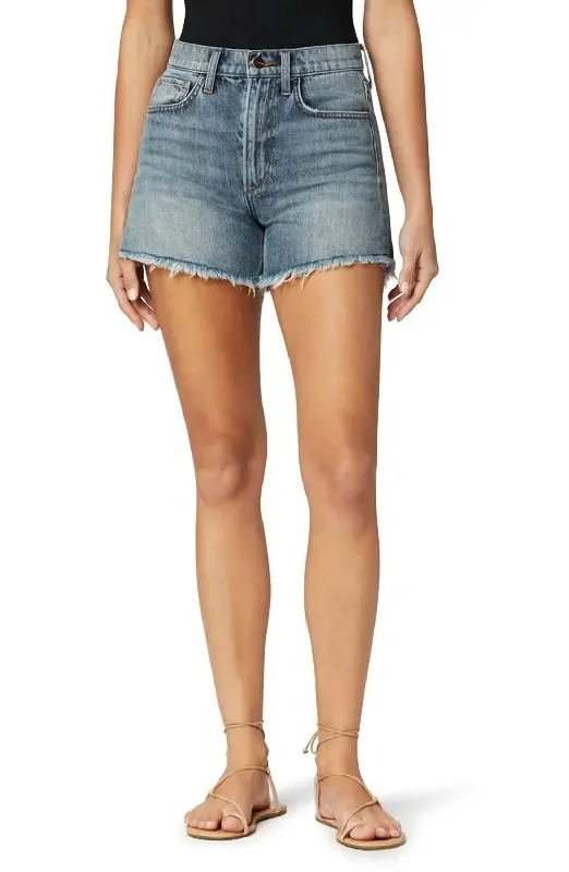 Unleash Your Trend Driven Style Kinsley High Rise 4" Short In Dawn