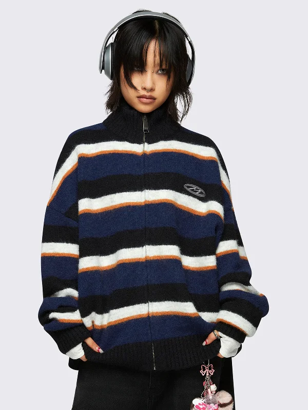 Don'T Miss Out Jane Striped Cardigan