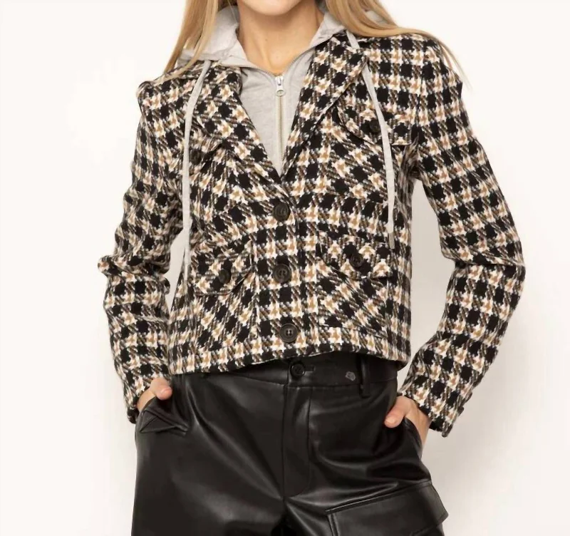 Exclusive Designer Collection Lincoln Plaid Dickie Blazer