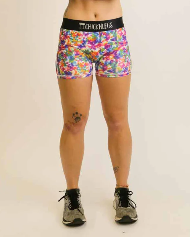 Statement Piece Women's Tie-Dye 3" Race Compression Shorts