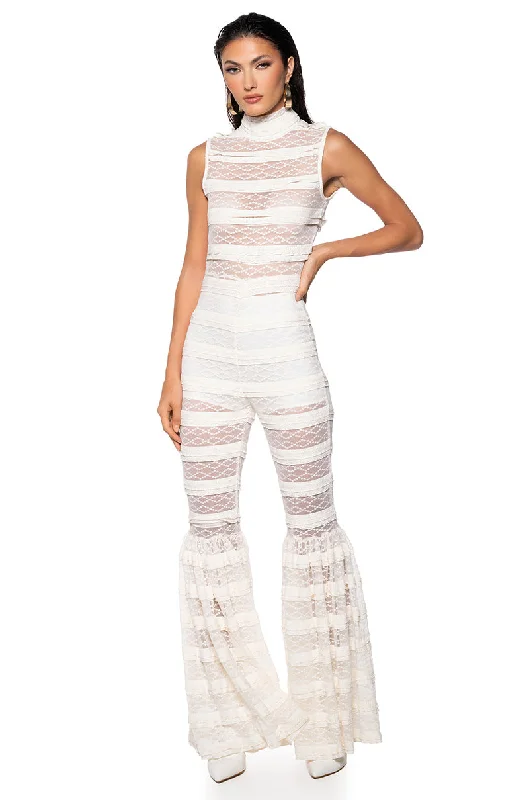 Everyday Basics BOHO DREAMS LACE JUMPSUIT