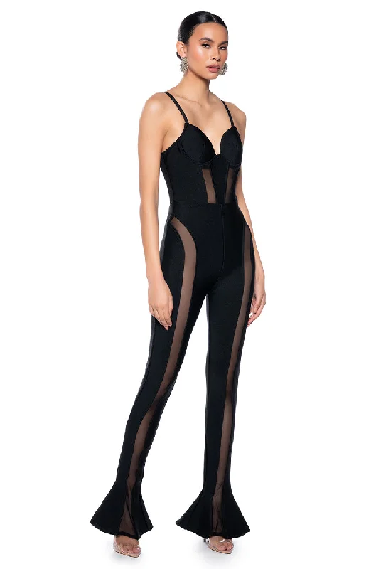 Stay Ahead In Style EVERY WHICH WAY CUT OUT JUMPSUIT