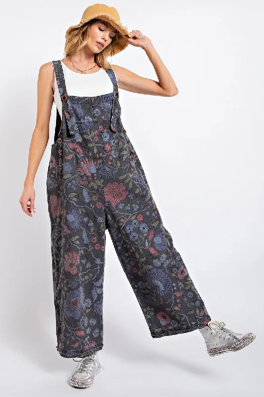 Stylish Savings Flower Power Overalls