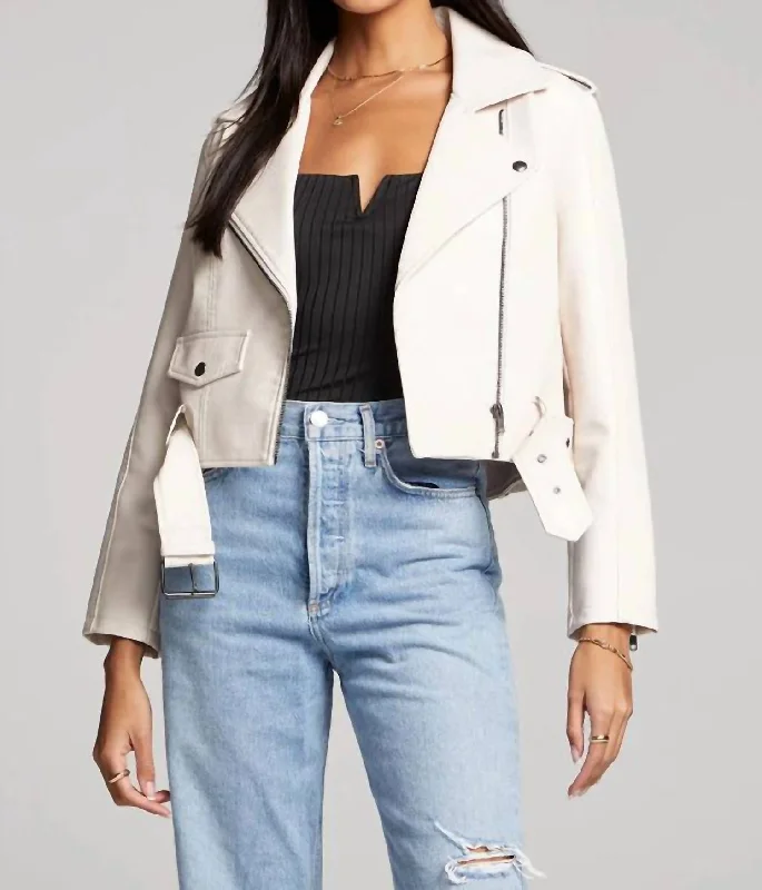 Crazy Price Slashing Isola Jacket In Bone