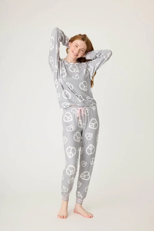 Colorful Clothing Women's PJ Set - Full Of Love