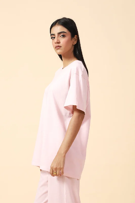 Chic Trends Unveiled BASIC OVERSIZED TEE