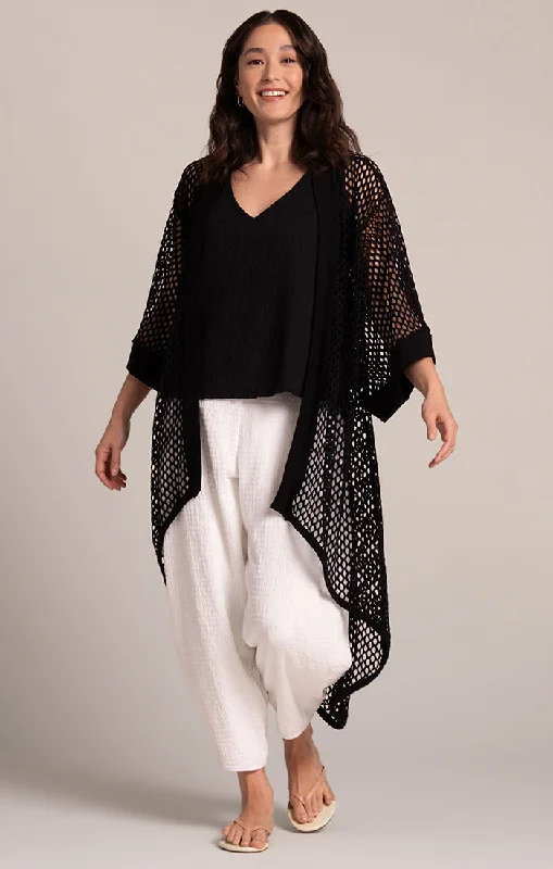 Season Appropriate Women's Collection Sympli - Honeycomb Kimono