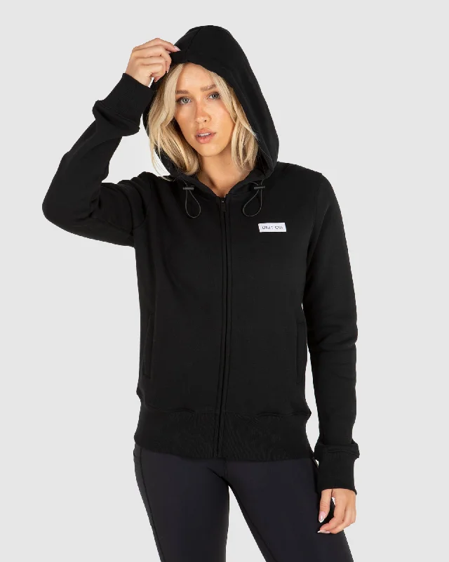 Premium Quality Garments UNIT Latch Ladies Zip Thru Hoodie