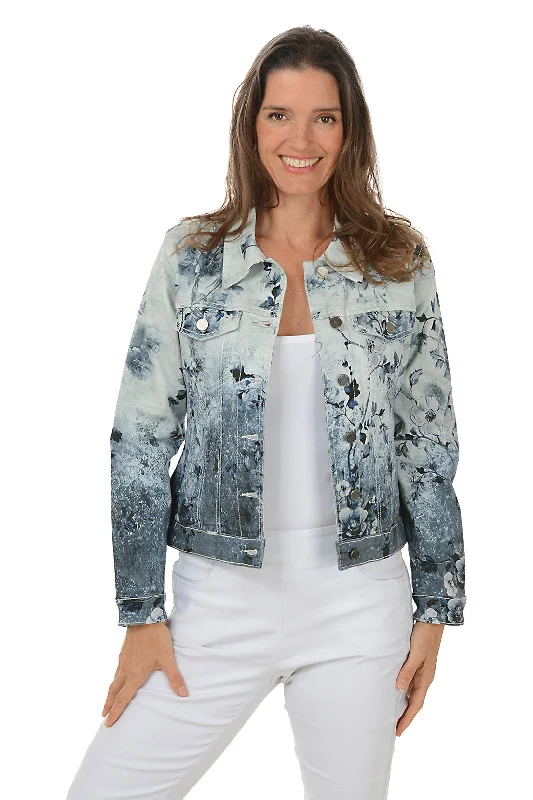 Unbeatable Prices Cherry Blossom Denim Jacket