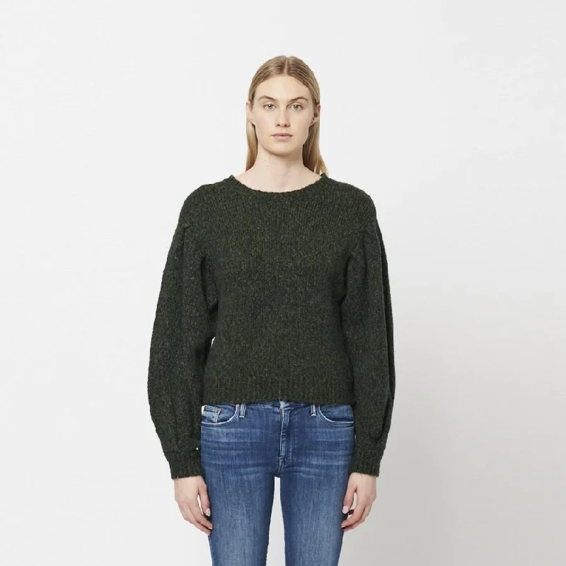 Chic Style, Always In Vogue Ida Knit Sweater (Crocodile)