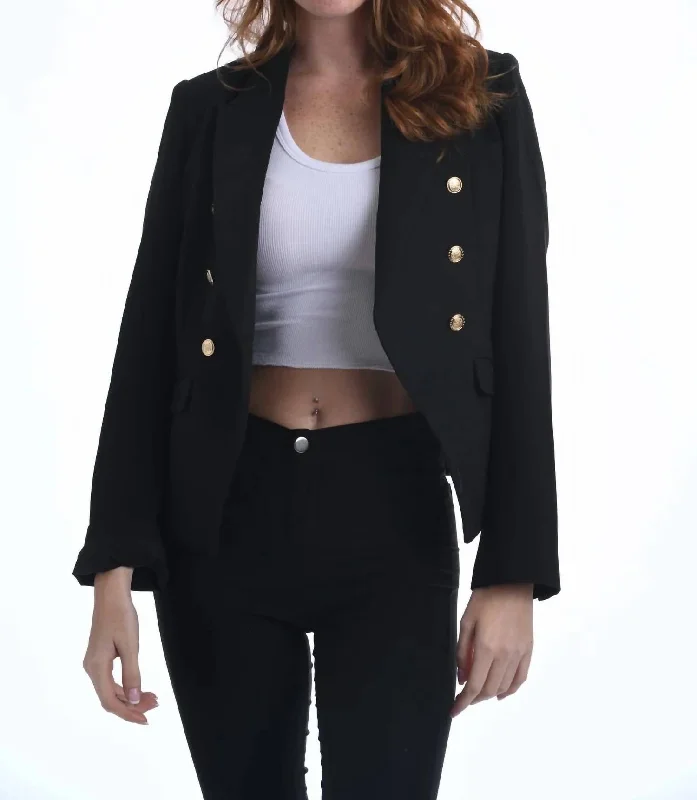 Absurdly Cheap Sale Junior Victoria Blazer In Black