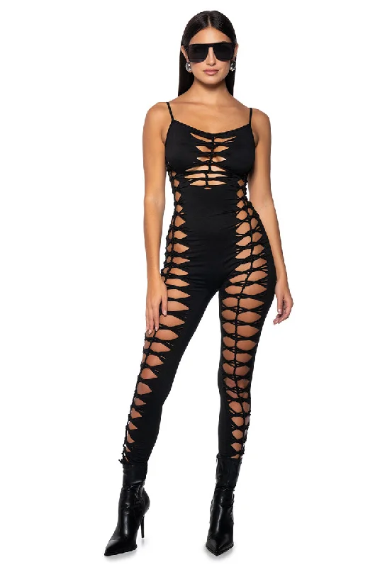 Versatile Style Wardrobe ARI CUTOUT CATSUIT