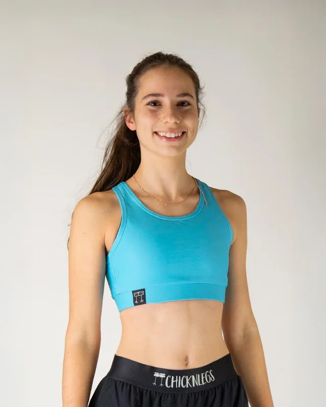 Elegant Styles Women's Sky Blue OG Sports Bra