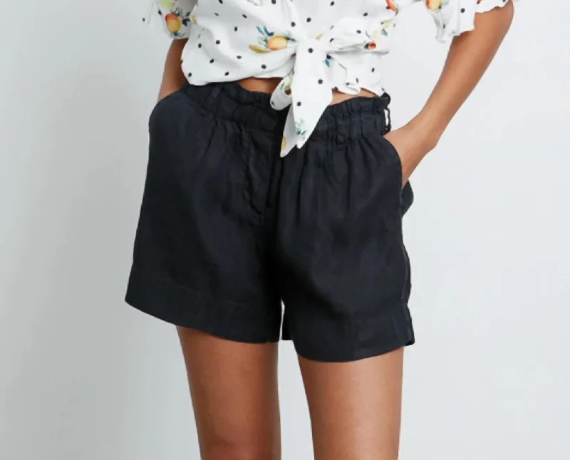 Trend Driven Wardrobe Monty Short In Black