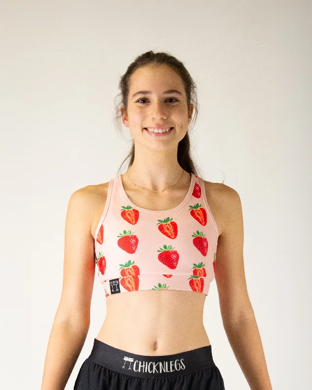 Modern Romance Women's Strawberry Szn OG Sports Bra