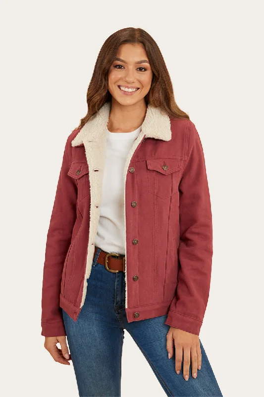 Trend Setting Wardrobe Palmer Womens Jacket - Cedar