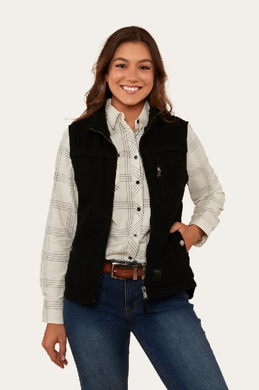 Limited Styles Albion Womens Vest - Black