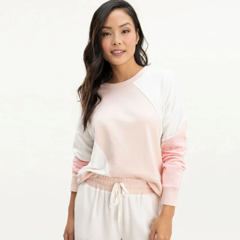 Ride The Style Wave Morning Star Pullover (Peach Multi)